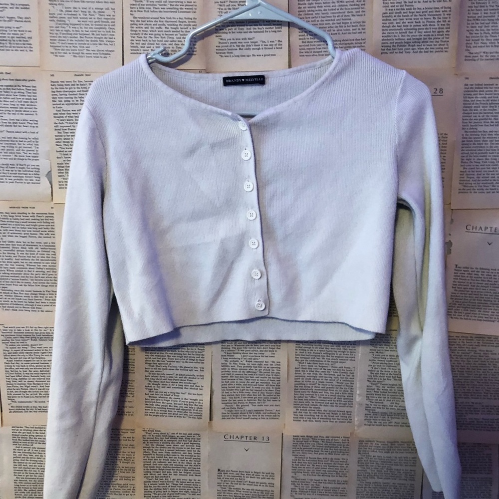 BRANDY CROPPED SWEATER